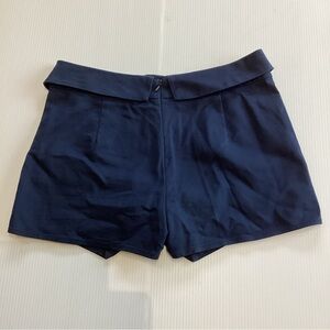 TALULA aritzia Women Berklee Lined Wool Blend Blue Skort Skirt Size 2